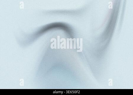Calming gray background with gentle curved lines, subtle folds, and textured surface, featuring a soothing light gray color, creating a serene visual Stock Photo