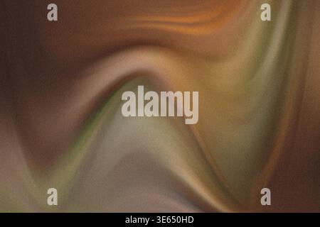 An abstract image of swirling colors on a brown surface with a smooth texture, possibly a digitally created or edited image, with the colors appearing Stock Photo