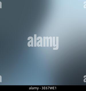 Abstract blue gradient background with soft blur and smooth minimalist texture for modern design Stock Photo