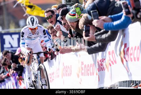 Tour of Flanders 2026, Oudenaard. Demi Vollering for FDJ United Suez ...