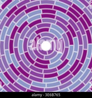 Abstract pattern. Heavy weight. Segments centered. Solid cells in frame. Small padding. Awesome vector image. Stock Vector