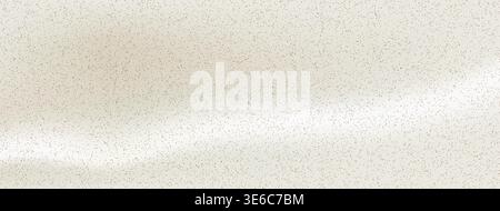 Light grey grainy background with pale tan and subtle beige noise. A gradient blends into ivory with a gentle tone for a poster. Vector with light gra Stock Vector