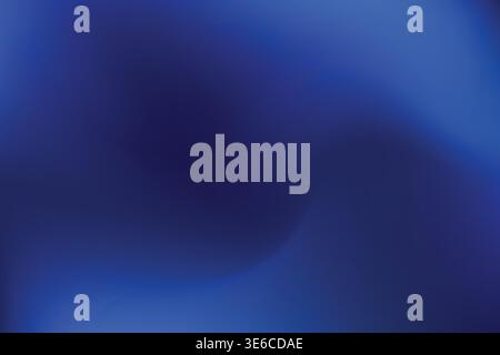 Smooth Gradient Mesh Blue Background. Soft fluid blue vector backdrop. Modern technology concept Stock Vector