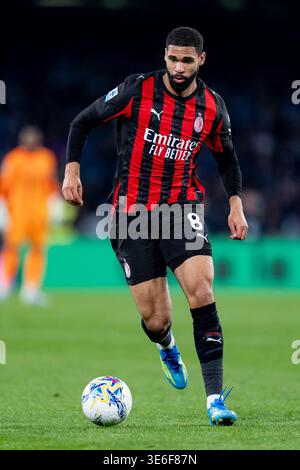 Naples, Italy. 6 Apr, 2026. Ruben Loftus-Cheek of AC Milan during the ...