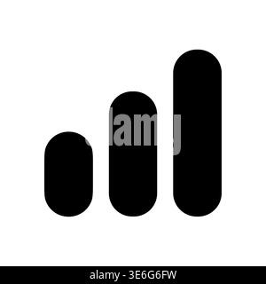 Signal strength icon, wireless connection indicator, vector illustration Stock Vector