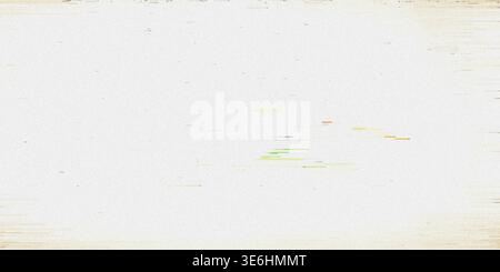Abstract digital glitch background with colorful data lines on a textured white surface, representing digital interference and signal noise. Stock Photo