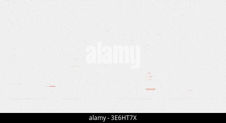 A clean, minimalist abstract background featuring sparse digital noise and faint, thin red horizontal lines on a light textured surface. Stock Photo