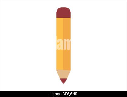 Creative Pencil Design for Remote Work and AI Tools Stock Vector
