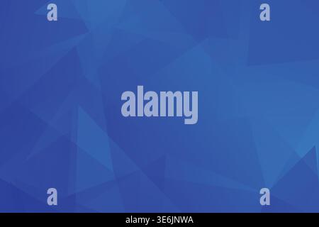 Geometric blue technology modern background. Triangle polygon diamond vector business backdrop for banners, web page, presentation, ads, poster Stock Vector