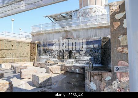 Arizona Falls, at G.R. Herbeger Park, Phoenix Stock Photo