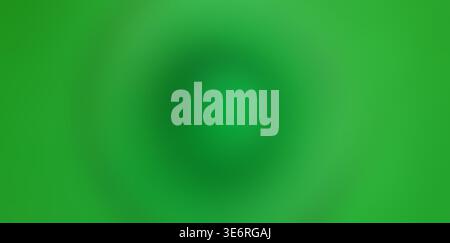 Abstract green gradient creating a soft, blurred, radial background effect Stock Photo