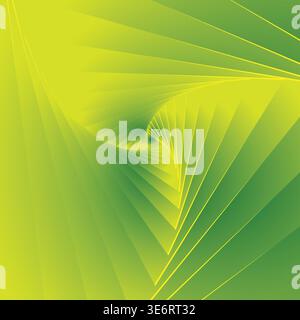 Elegant abstract hexagon fractal composition. Futuristic style card Stock Vector