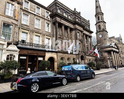 Edinburgh, Scotland, UK - February 16, 2026: Fazenda restaurant ...