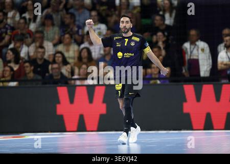 Valero Rivera Folch of HBC Nantes during the EHF Champions League, Play ...