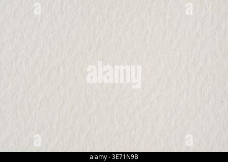 Clean white textured paper background with soft subtle grain Stock Photo