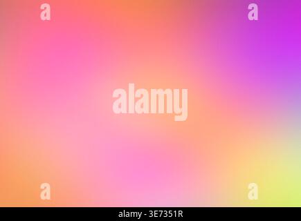 Colorful vibrant blurred abstract background texture painted watercolor paint brush red blue green yellow hue splashes in expressionism Stock Photo