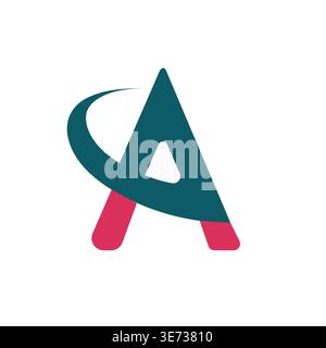 Minimalist A Letter Logo Design | Modern Luxury Alphabet A Branding Logo | Elegant Initial Logo for Business, Boutique, Fashion Brand Stock Vector