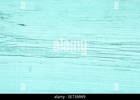 Close view of a turquoise painted surface showing dark vertical streaks ...