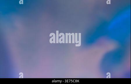Abstract blurred bokeh background with soft light refractions and colorful gradient Stock Photo