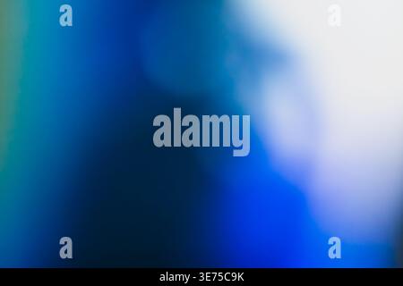 Abstract deep blue and white soft gradient blurred background Stock Photo