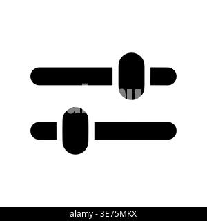 Simple style adjustment control panel icon vector illustration Stock Vector