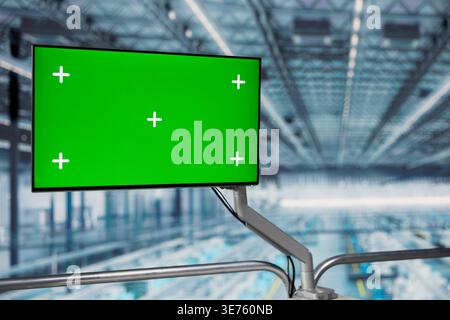 Green screen monitor, microchip smart factory optimizations and supply ...
