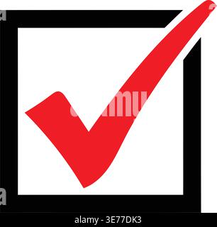 A red heart shape on a black and white checkered background. Stock Vector