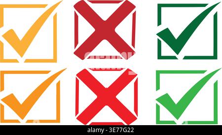 Colorful geometric shapes with zigzag patterns and hollow centers Stock Vector