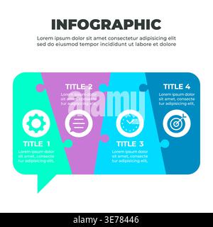 Process8 Flowchart Organization management horizontal process flow infographic 5 steps ...