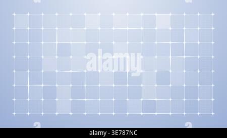 Grid Tech Background With Line Square Data Interface Hud Style Stock Vector