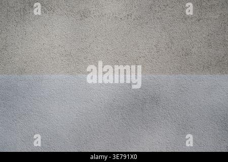 White and not-so-white painted textured wall Stock Photo