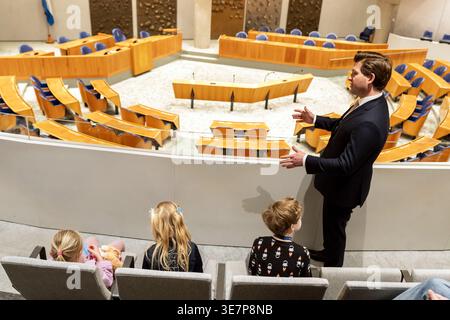 THE HAGUE - Speaker of the House Thom van Campen during the Open Day of the House of Representatives. During this day, there is an opportunity to take a look behind the scenes of Dutch politics. LINA SELG / ANP netherlands out - belgium out Stock Photo