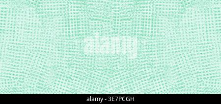 Pastel mint green paint imprint on white surface. Abstract grunge pattern. Light aqua color textured background Stock Photo