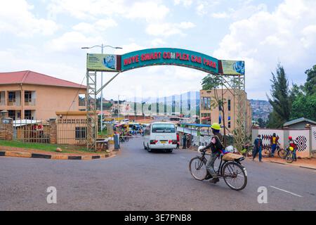 A street in Butare (now Huye), once regarded as Rwanda’s second city in ...
