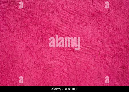 macro background and texture of  bark paper handmade in Mexico Stock Photo