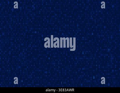 digital technology background, binary code program pattern for decoration or being backdrop Stock Vector