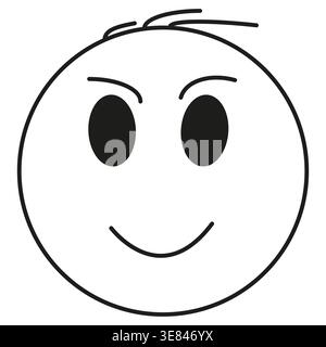 Angry face icon. Furious person symbol. Rage emoji figure. Vector emotion element. EPS 10. Stock Vector