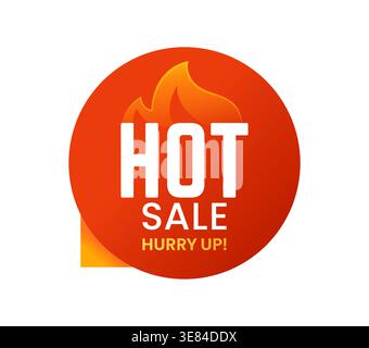 Store hot sale, discount offer sticker label Stock Vector