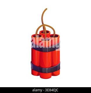 Wild West dynamite game cartoon icon Stock Vector