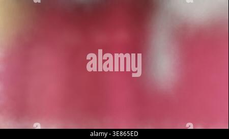 Blurry soft pink, maroon, white gradient creating an abstract background Stock Photo