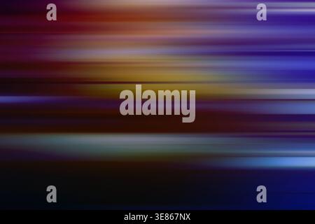 Surreal abstract background featuring smooth horizontal gradients of vibrant colors. Geometric patterns create a dynamic and modern visual appeal for Stock Photo