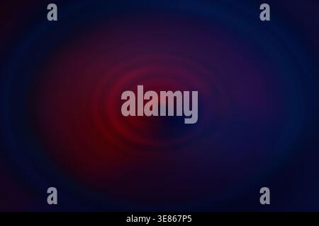 Abstract image featuring a swirling pattern of dark red and blue hues, creating a surreal geometric design with a deep, rich background. Ideal for cre Stock Photo
