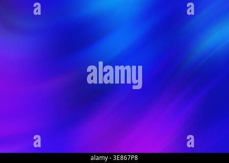 Abstract gradient background with smooth transitions between vibrant blue and purple hues. This surreal design offers a calming yet dynamic visual exp Stock Photo