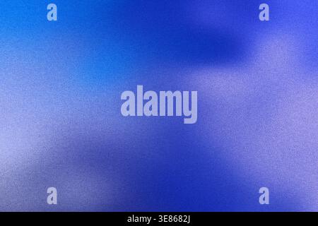 Abstract background showing blue and violet gradience with fine grain texture Stock Photo