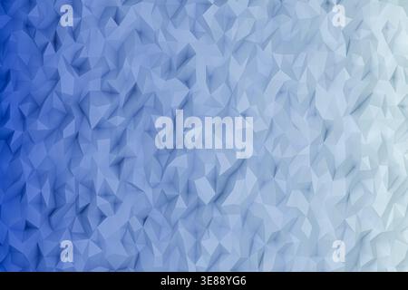 Low poly geometric crystal texture with faceted polygonal design background Stock Photo