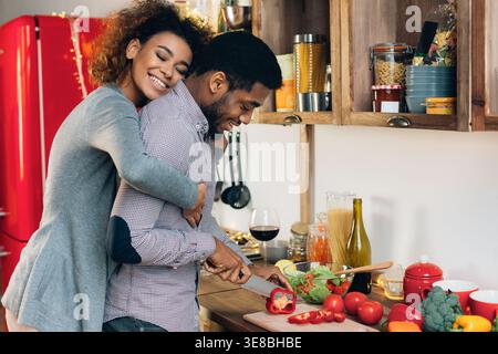 Happy couple at home concept Stock Photo