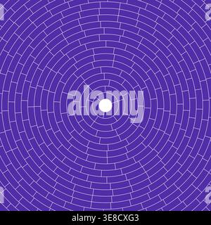 Segments centered. Abstract pattern. Simple solid cells. Medium padding. Modern vector image. Stock Vector
