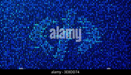 graphic of programming scipt or source code background Stock Vector