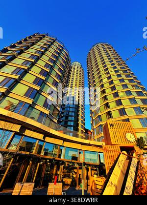 Axel buildings in Vesterport area of Copenhagen, Denmark Stock Photo