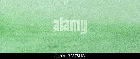 Light mint green abstract watercolor texture background with gradient surface, macro. Pastel art backdrop. Stock Photo